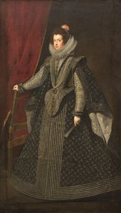 Portrait of Elisabeth of France 1602-1644, Queen Consort of Spain, 1630s