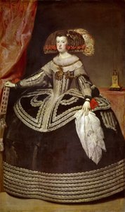 Portrait of Mariana of Austria by Diego Velázquez
