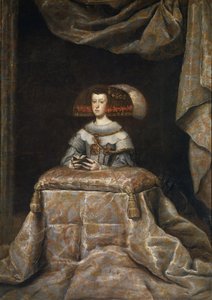 Portrait of Mariana of Austria, praying by Diego Velázquez