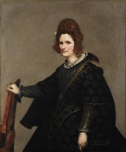 Portrait of a Lady (probably Condesa de Monterey) by Diego Velázquez