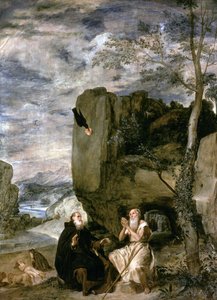 St. Anthony the Abbot and St. Paul the First Hermit