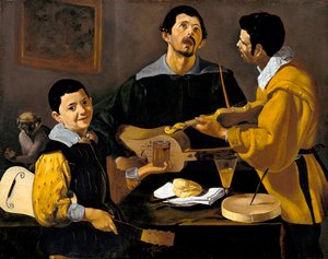 The Three Musicians by Diego Velázquez