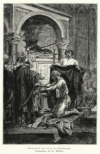 Deposition of Louis the Pious by Diogene Ulysse Napoleon Maillart