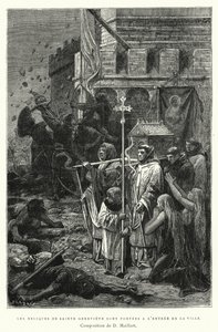 The Relics of Saint Genevieve are Carried to the Entrance of the City by Diogene Ulysse Napoleon Maillart