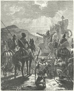 Pope Innocent III preaching the Albigensian Crusade by Diogene Ulysse Napoleon Maillart
