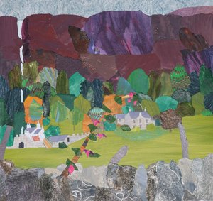 Fuchsia at Carsaig by Dione Verulam