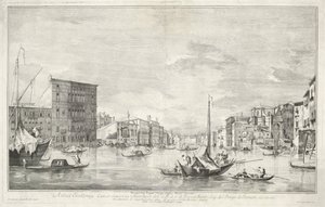 The Grand Canal in Venice by Dionigi Valesio