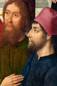 Last Supper (detail) by Dirck Bouts