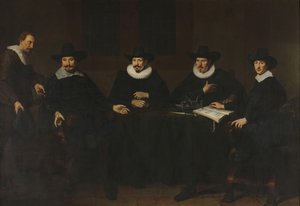 The Heads of the Saainering in Amsterdam, 1643