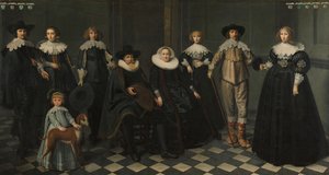 Portrait of the Family of Dirck Bas Jacobsz, Burgomaster of Amsterdam, 1634-35