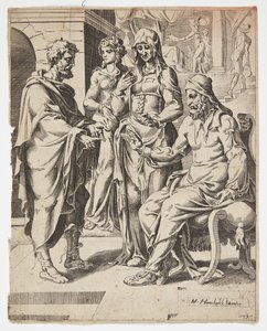 Eliezer Telling Laban His Errand