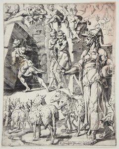 Jacob Rolling the Stone from the Well