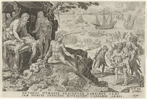 Imperial Troops of Charles V Invade Central America, 1530 (Victories of Charles V series) by Dirck Volckertsz. Coornhert