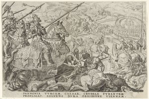 Relief of Vienna, 1529 (Victories of Charles V) by Dirck Volckertsz. Coornhert