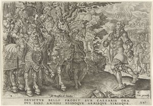 Surrender of the Duke of Saxony on the Battlefield of Mühlberg, 1547 Victories of Charles V (series title)