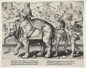 The Triumph of Stephen by Dirck Volckertsz. Coornhert