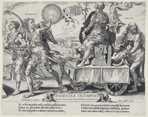 The Triumph of Patience by Dirck Volckertsz. Coornhert