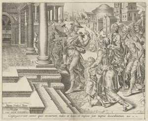 Invitation for the Sick and Poor by Dirck Volckertsz. Coornhert