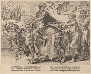 The Triumph of Joseph by Dirck Volckertz Coornhert after Maerten van Heemskerck