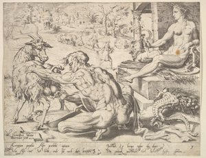 Asher, from the series The Twelve Patriarchs, 1550 by Dirck Volkertsen Coornhert