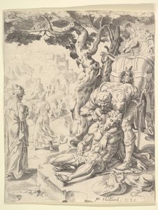 The Parable of the Good Samaritan by Dirck Volkertsen Coornhert