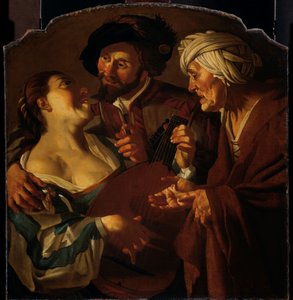 The Procuress by Dirck van Baburen
