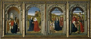 Four Scenes from the Life of the Virgin by Dirk Bouts