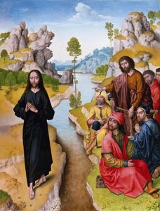 Saint John the Baptist Preaching, 15th Century