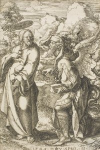 Christ Tempted by the Devil by Dirk Jacobsz Vellert
