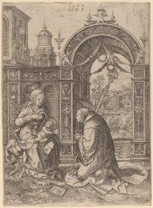 The Vision of Saint Bernard by Dirk Jacobsz Vellert