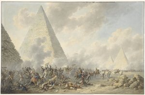 Battle of the Pyramids, July 21, 1798 by Dirk Langendijk