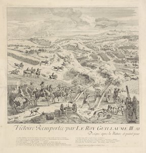 Battle of Drogheda on the Boyne, July 1, 1690 (left sheet)