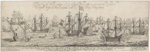 Duke of York Greeting the Royal Navy in the Channel by Dirk Stoop