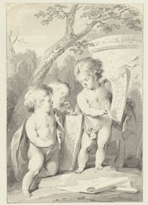 Allegory of Drawing by Dirk van der Aa