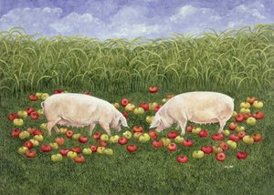 Apple-sows by Ditz
