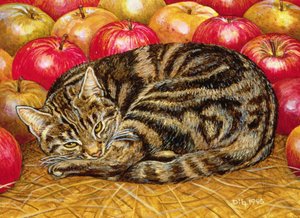 Right-Hand Apple-Cat