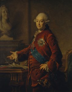 Portrait of Vice-Chancellor Prince Alexander Mikhaylovich Golitsyn