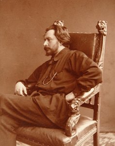 Portrait of Author Leonid Andreyev by Dmitri Spiridonovich Zdobnov