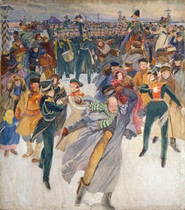 The Decembrist Revolt at the Senate Square on December 14, 1825