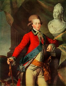 Portrait of Alexandr Dmitrievich Lansky by Dmitri Grigorievich Levitsky