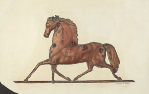 Horse Weather Vane by Dolores Haupt