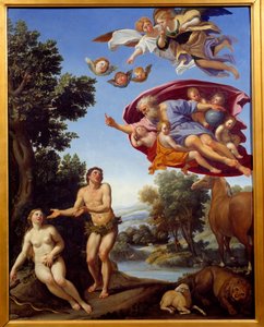 God Rebukes Adam and Eve