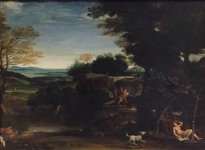 Landscape with Sylvia and a Satyr