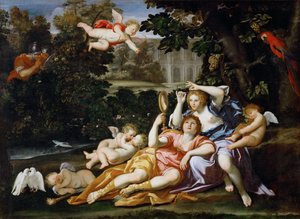 Rinaldo Presents Armida with a Mirror