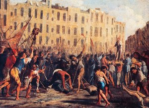 Killing of Father Giuseppe Carafa, July 10 by Domenico Gargiulo