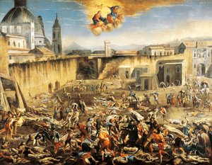 Market Square, plague of Naples