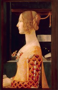 Portrait of Giovanna Tornabuoni by Domenico (after) Ghirlandaio