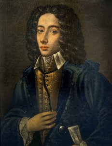 Portrait of Giovanni Battista Pergolesi by Domenico Antonio Vaccaro by Domenico Antonio Vaccaro