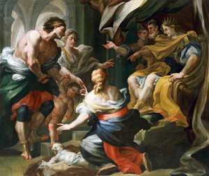 The judgment of Solomon by Domenico Antonio Vaccaro
