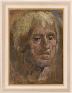 Head of an Old Man with Open Mouth